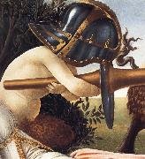 Sandro Botticelli Detail of Venus and Mars Spain oil painting artist